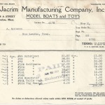 Invoice Jacrim May 2nd 1929