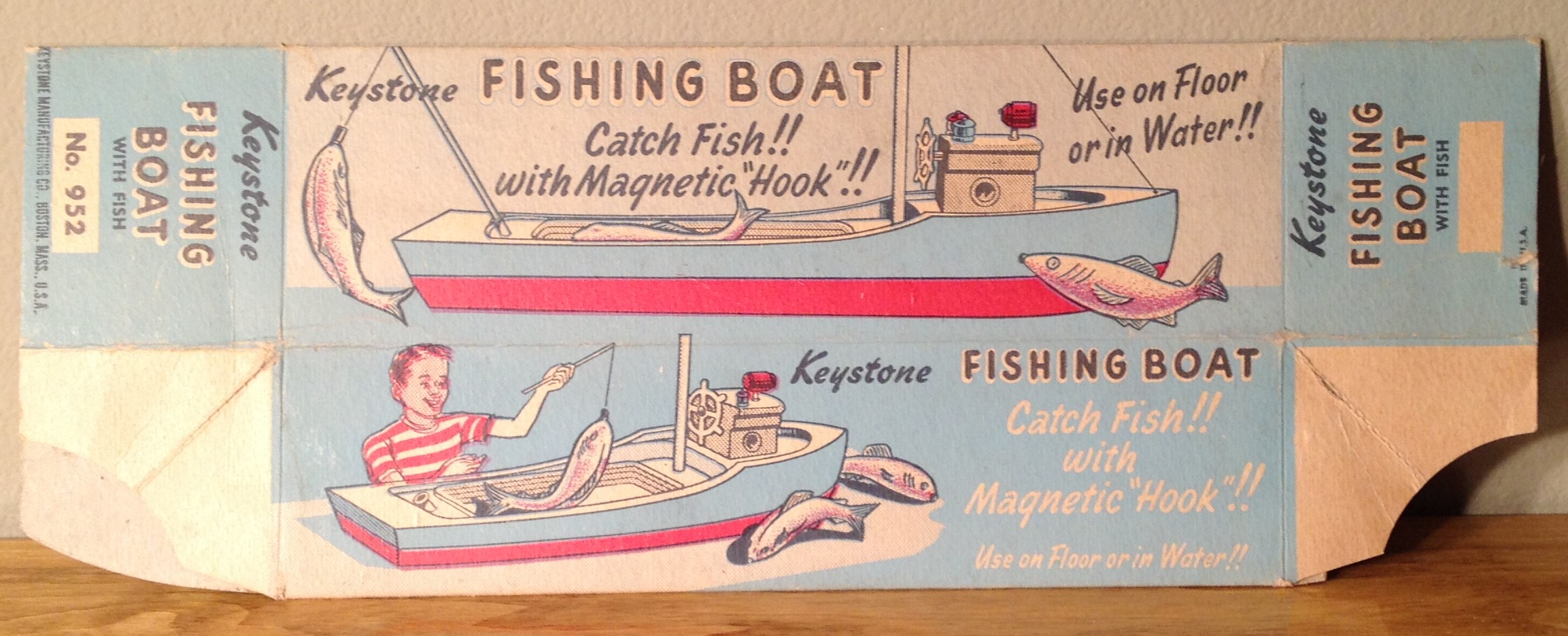 Keystone Fishing Boat Box Model 952 Collecting Keystone