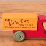 Strombecker Yellow Van & Storage Co. Truck