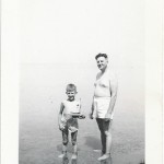 1947 Boy with Keystone sailboat