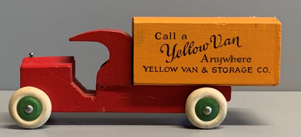 Strombecker Yellow Van