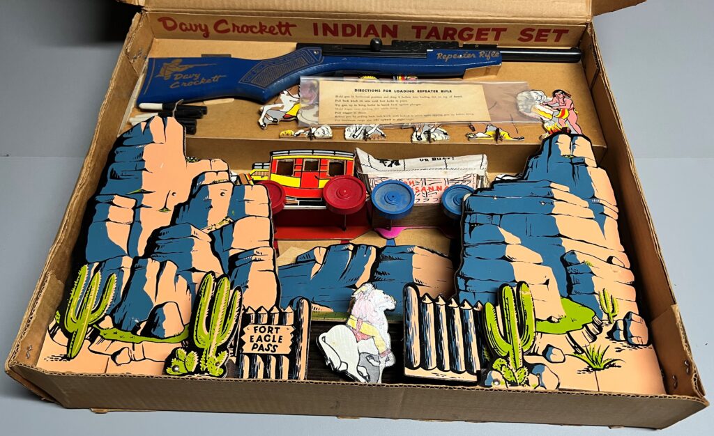 Davy Crockett Indian Target Set # 827