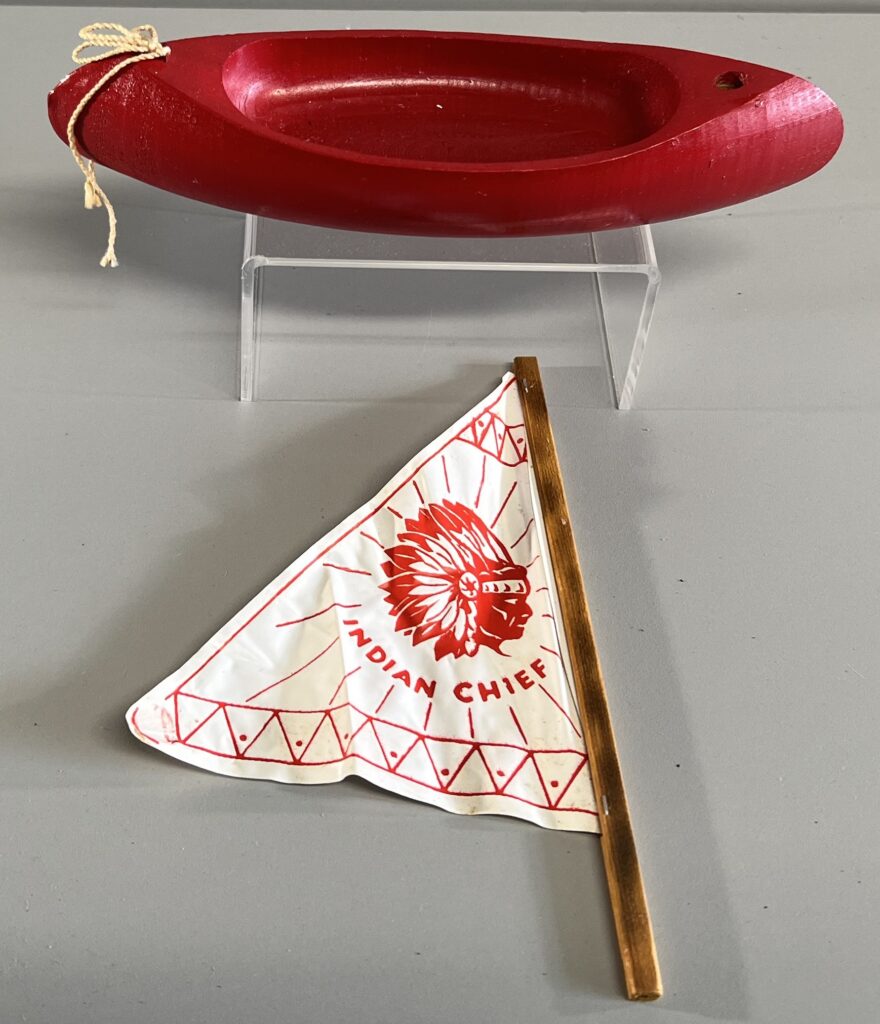 Keystone Red Indian Chief Canoe