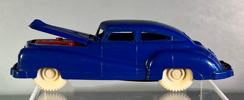 Blue Plastic Car