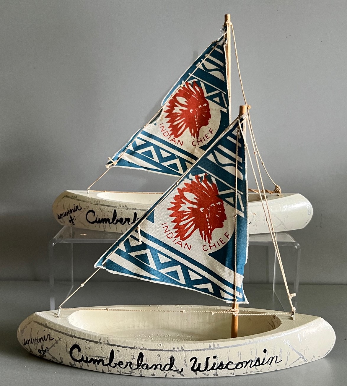 Indian Chief Canoes #974 Souvenir
